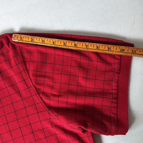 Chaps square pattern short sleeve polo - Picture 5 of 9